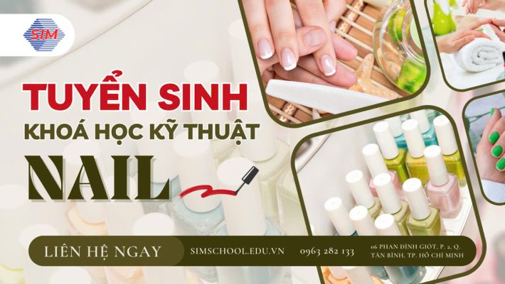 tuyển sinh khóa học nail
